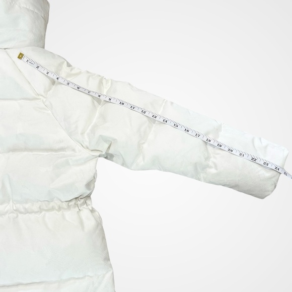 Bosideng White Goose Down Hooded Puffer Extreme Collection Medium 700 Fill EUC - Picture 11 of 15